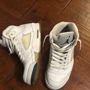 Jordan Athletic Shoes White and Black